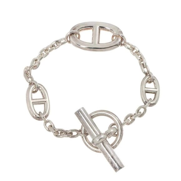 HERMES Chaine dancre FARANDOLE SH Bracelet SV 925 - Picture 1 of 8